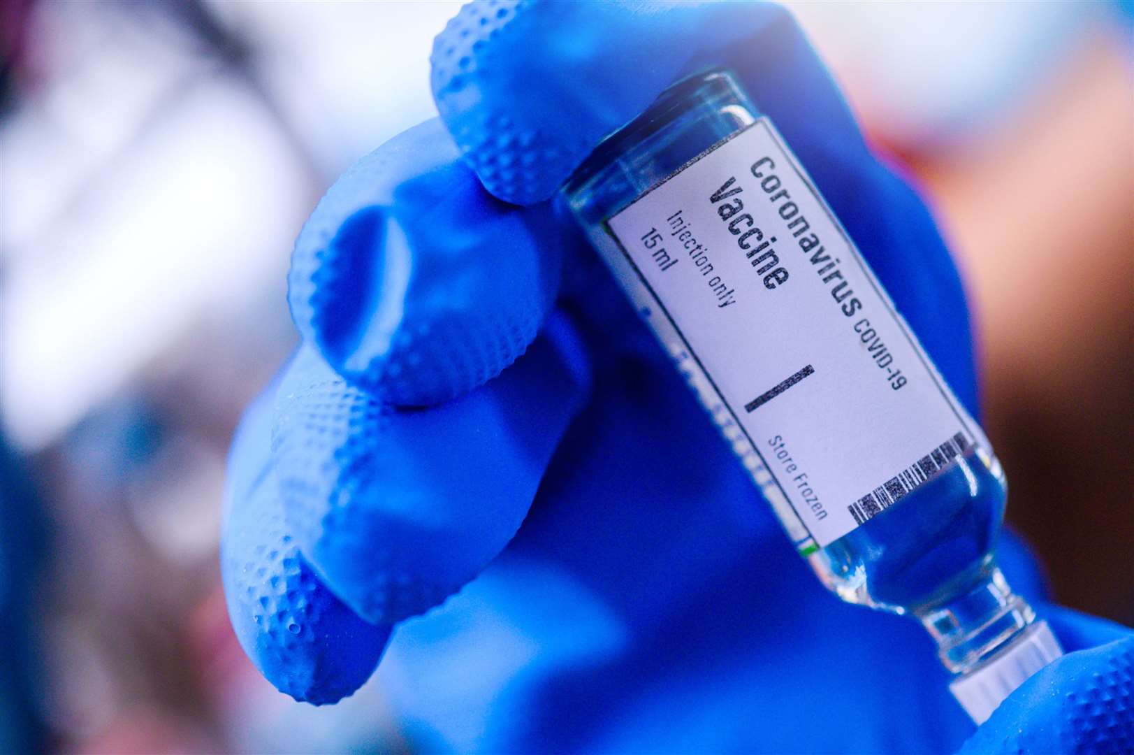 The first doses of the Pfizer coronavirus vaccine are expected to arrive today. Stock picture