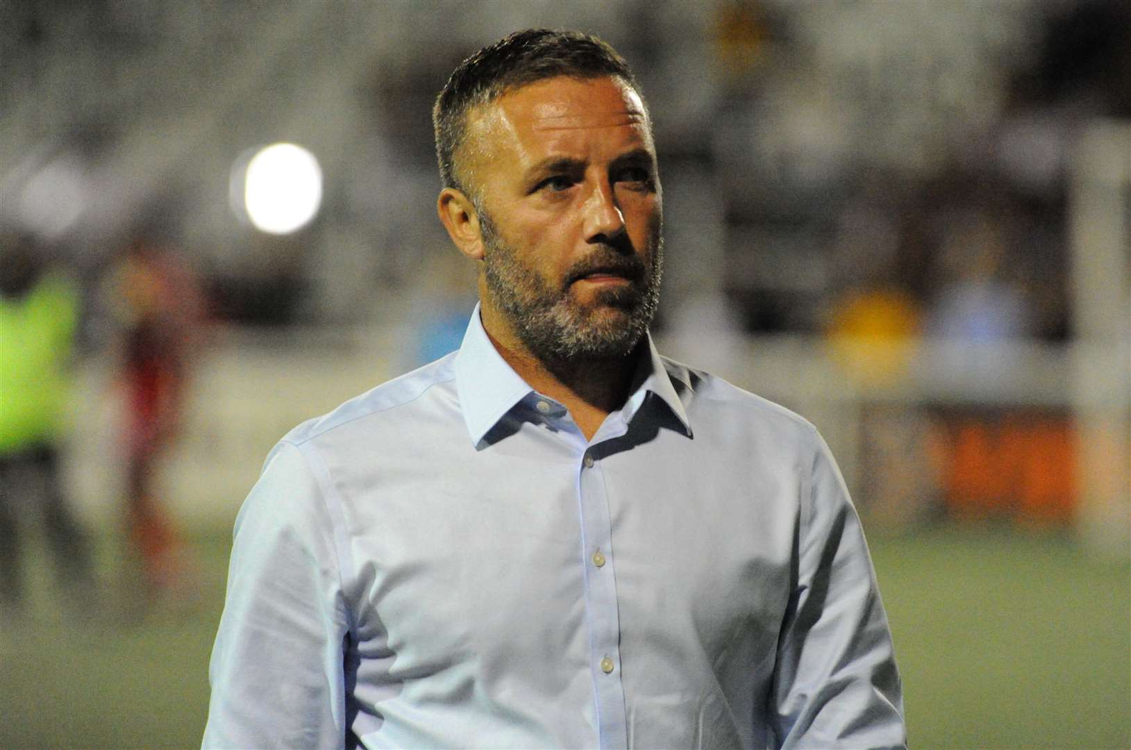 Margate manager Jay Saunders. Picture: Steve Terrell (42290803)