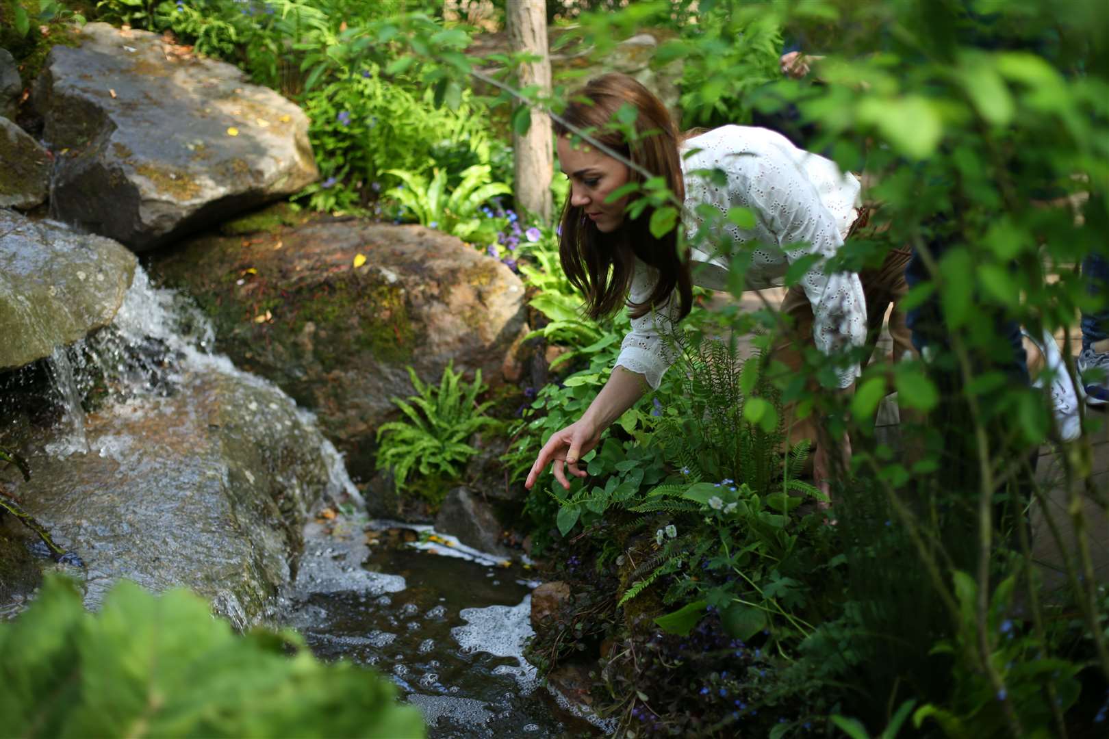 The Duchess of Cambridge is a fan of the forest-bathing concept (Yui Mok/PA)