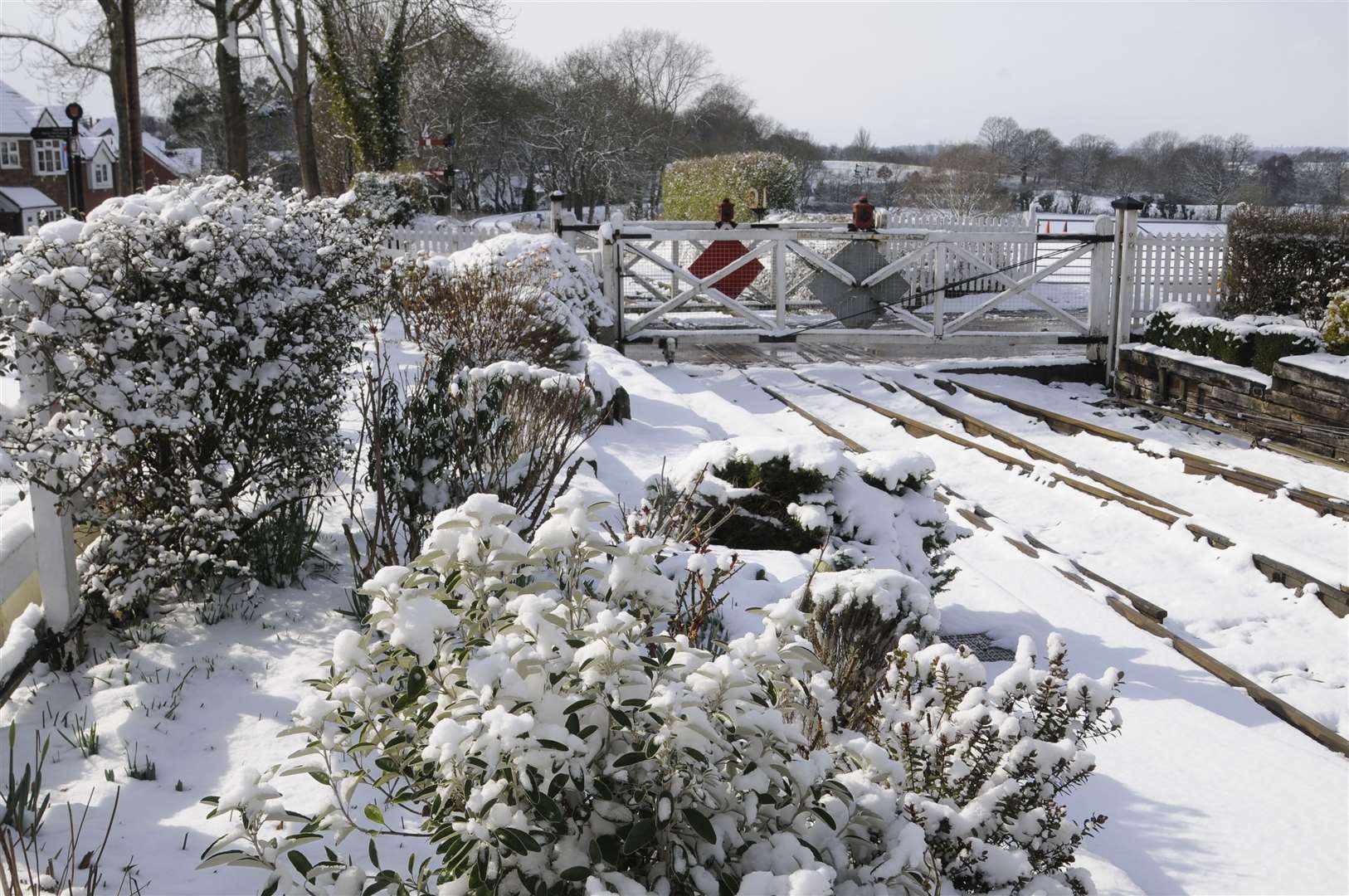 Snow in Tenterden in 2018. Picture: Gary Browne