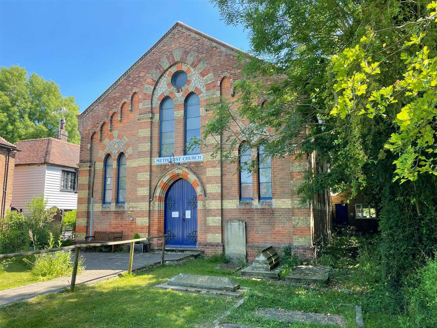 Three former Methodist churches in villages near Ashford, including this one in Headcorn, are for sale at auction. Picture: Clive Emson (54020415)