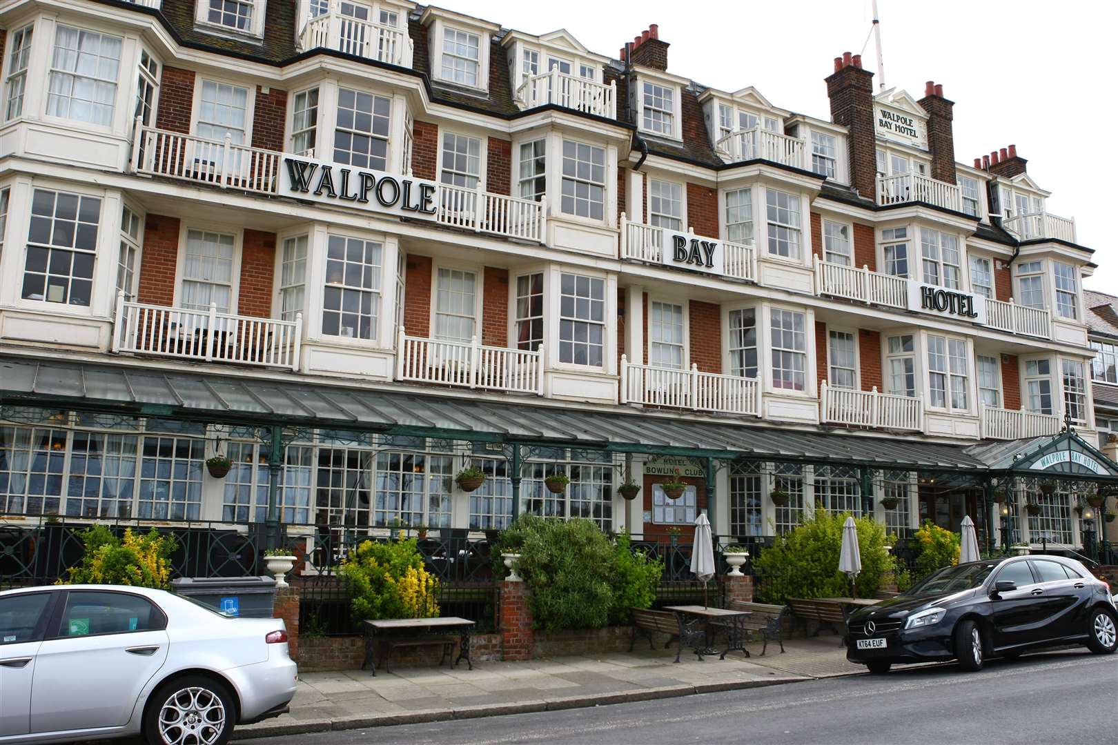 Walpole Bay Hotel is another of the filming locations. Picture: Matt Bristow