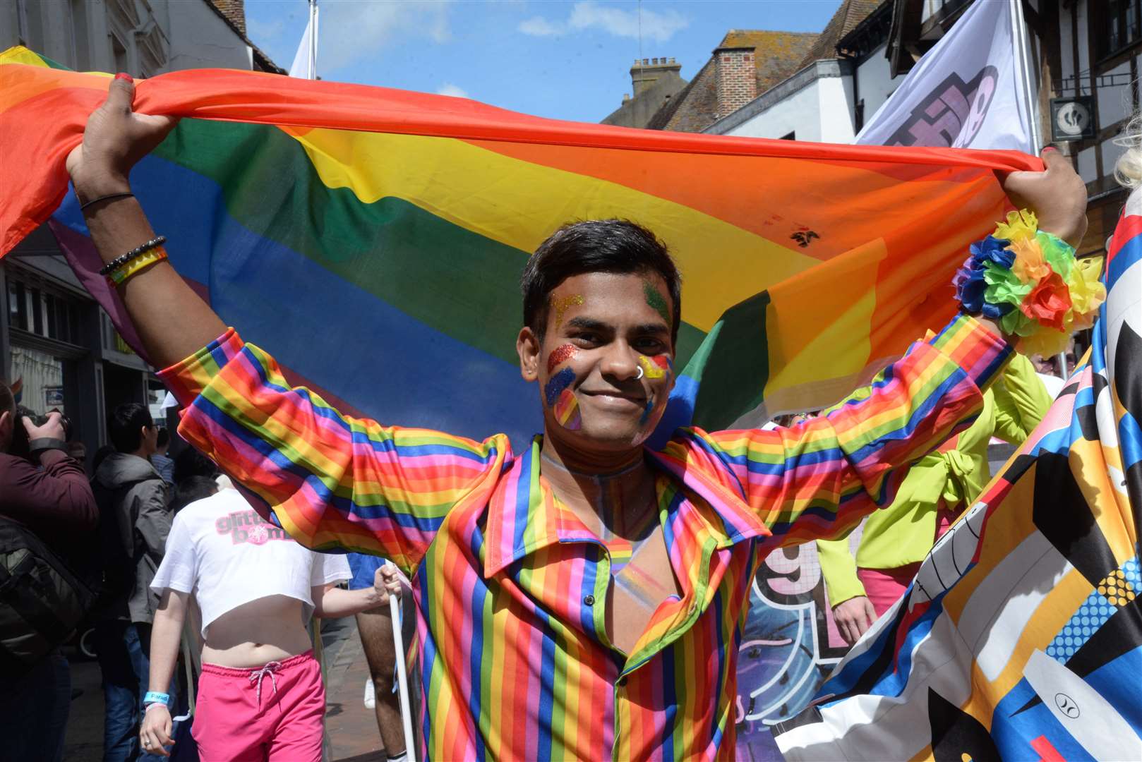 Canterbury Pride typically attracts crowds of more than 20,000 people