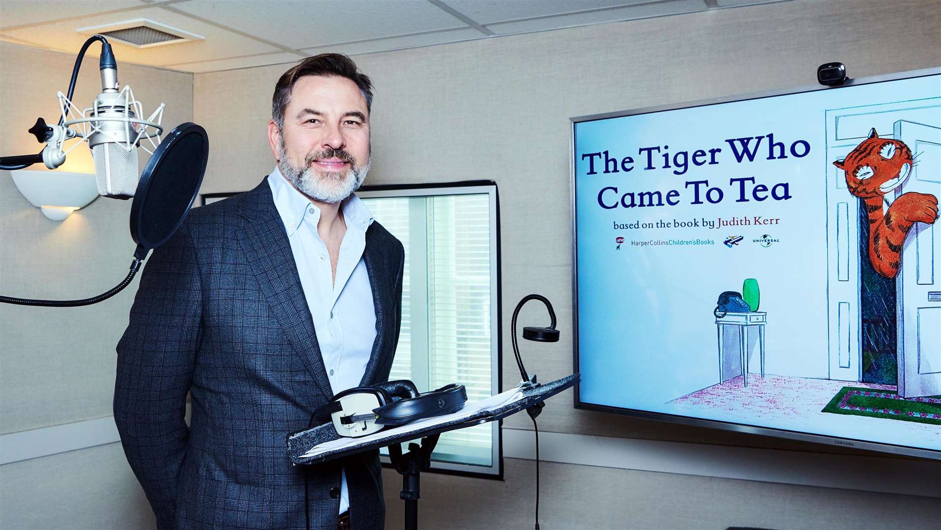 David Walliams is part of the team behind The Tiger Who Came to Tea animation