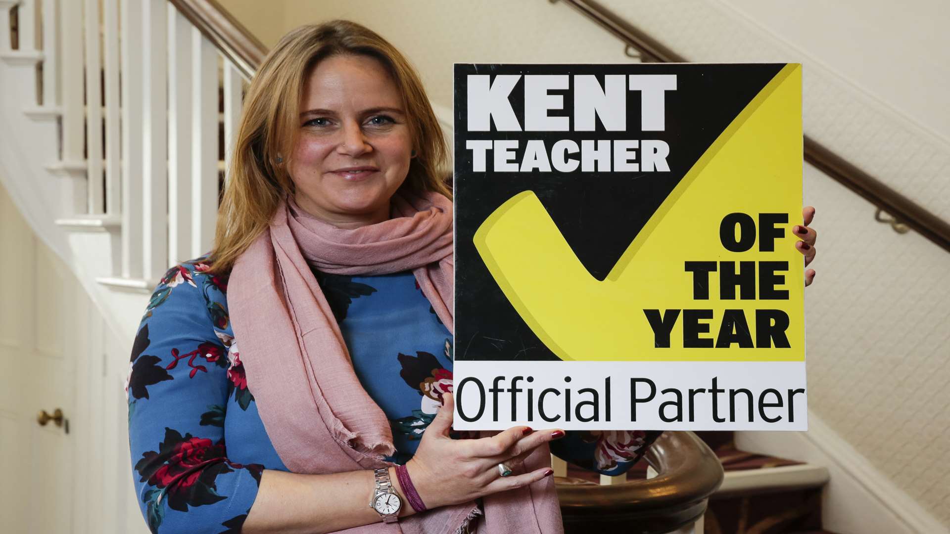 Sarah Bottle of Kent Libraries calls for Teacher of the Year nominations.