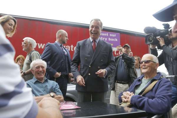 Nigel Farage visited Thanet at the weekend