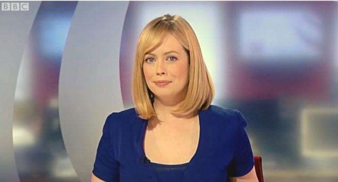 Former BBC South East Today presenter Polly Evans. Picture: BBC