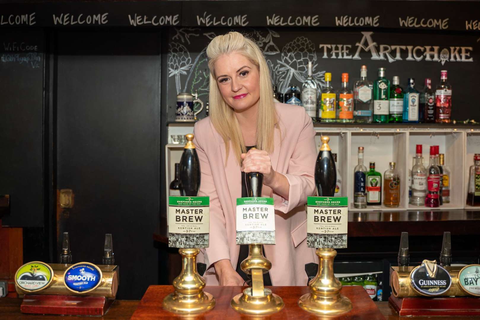 Holly Millin is the new licensee at the pub