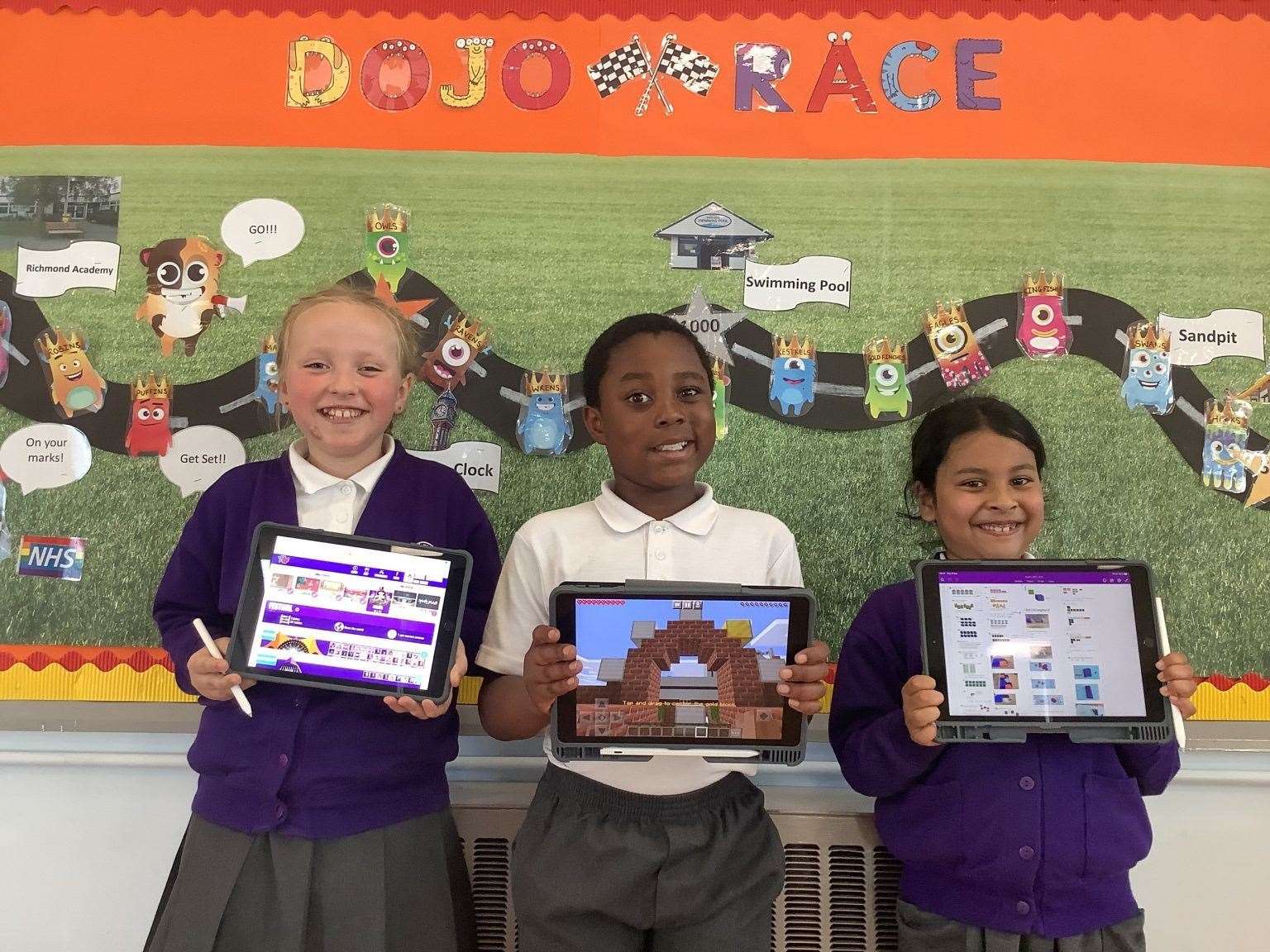 Youngsters at Richmond Academy will all be given an iPad. Picture: Richmond Academy
