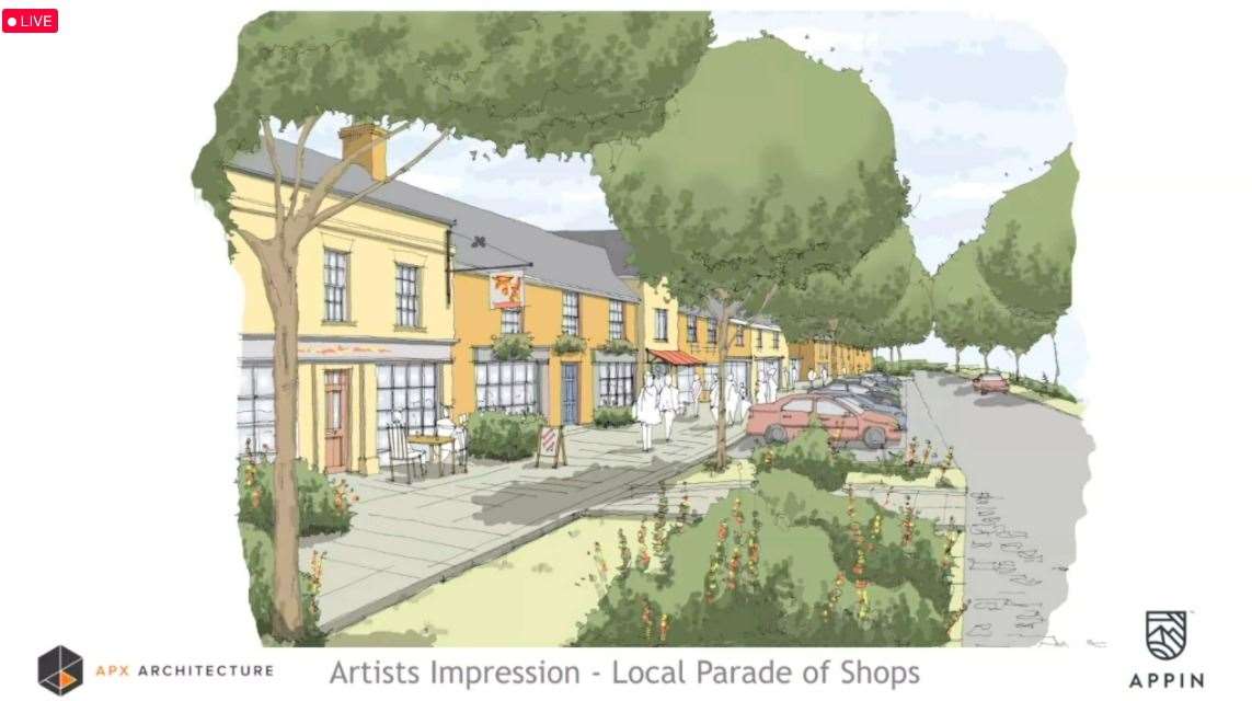 Plans for how the Foxchurch Garden Village could look. Picture: Your Shout