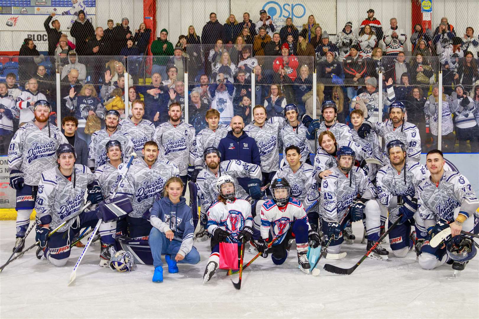 Invicta Dynamos are through to the Southern Cup final after a win over the Solent Devils Picture: David Trevallion