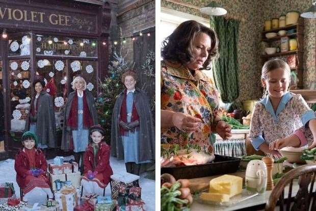 Call The Midwife and The Larkins were both filmed in Kent