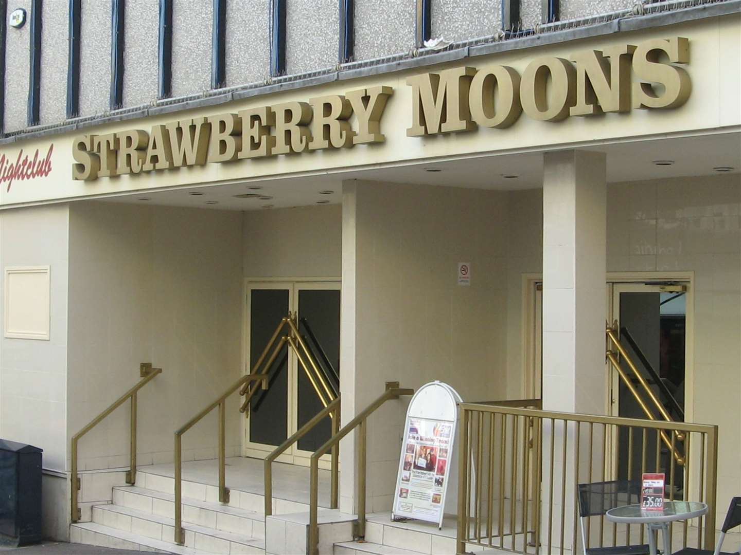 The old Strawberry Moons nightclub in Gabriel's Hill, Maidstone