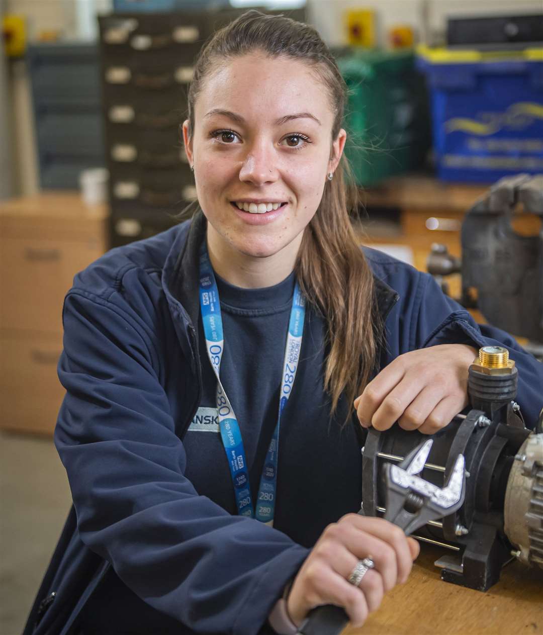 Lauren Steel has made it to the final of the Screwfix Apprentice competition