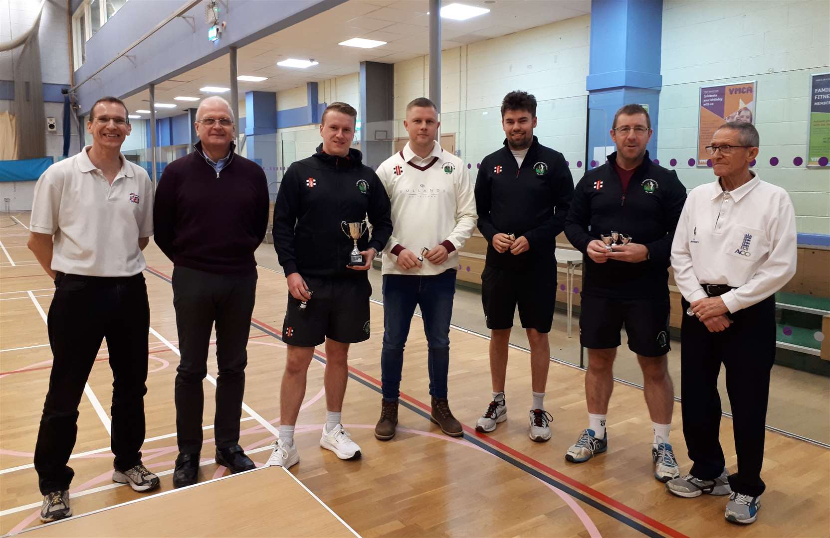 Bearsted were the final winners of the Maidstone District Cricket Partnership six-a-side competition Picture: Jane Fraser