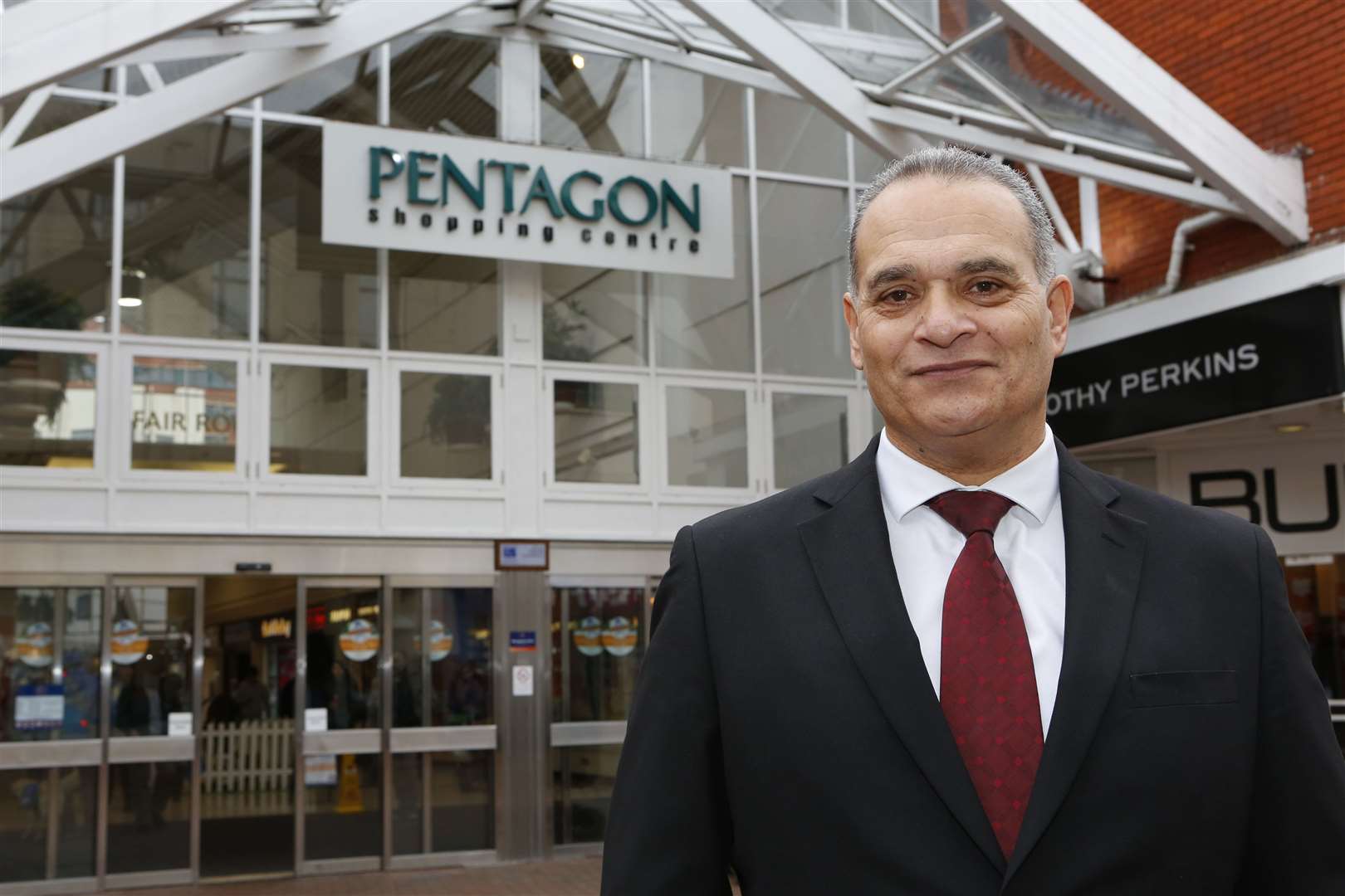 Pentagon centre manager Jay Kent