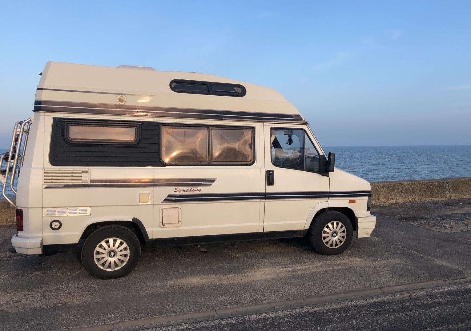 Paul will complete the challenge in his campervan