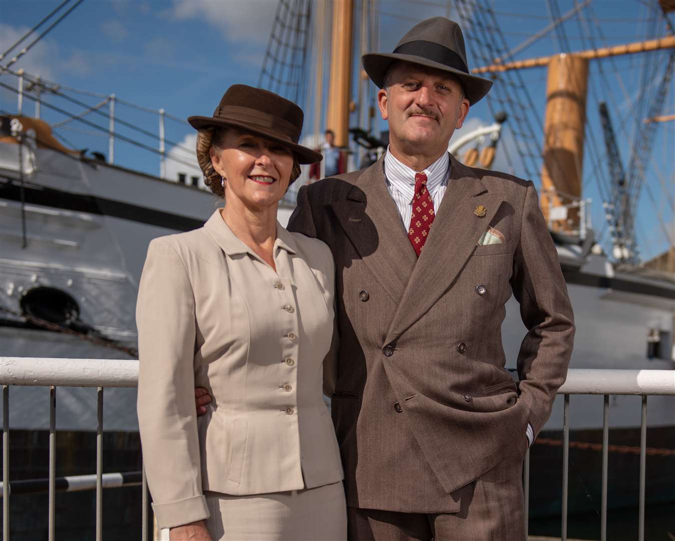 Wear your 40s finery Picture: Tim Smith