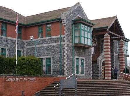 The hearing took place at Canterbury Crown Court