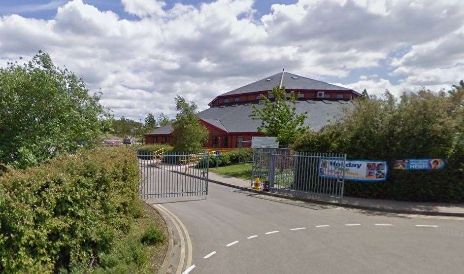 Firefighters were called to St George's Primary School in Chequers Road, Minster. Picture: Google
