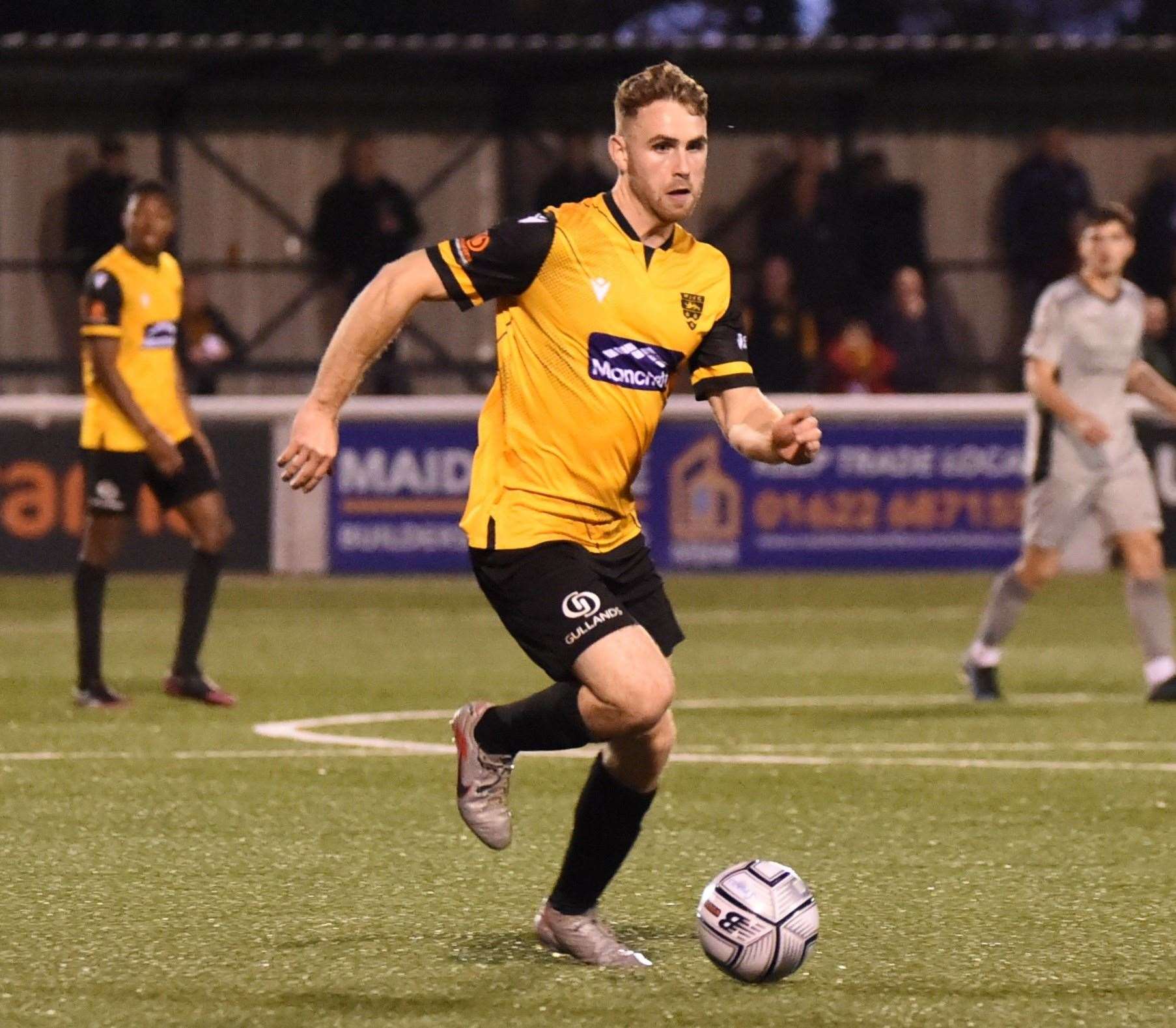 Maidstone United defender George Fowler Picture: Steve Terrell
