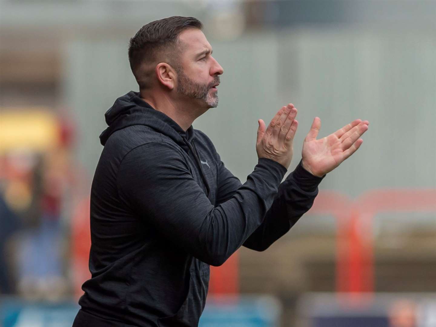 Sittingbourne manager Ryan Maxwell. Picture: Ian Scammell