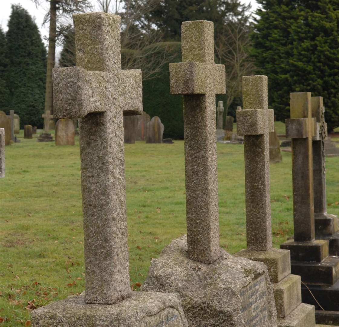 Swale Borough Council officials say they are working to create a long-term plan for burial plots in that area. Stock picture