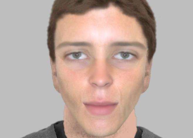 An e-fit of a man police want to contact