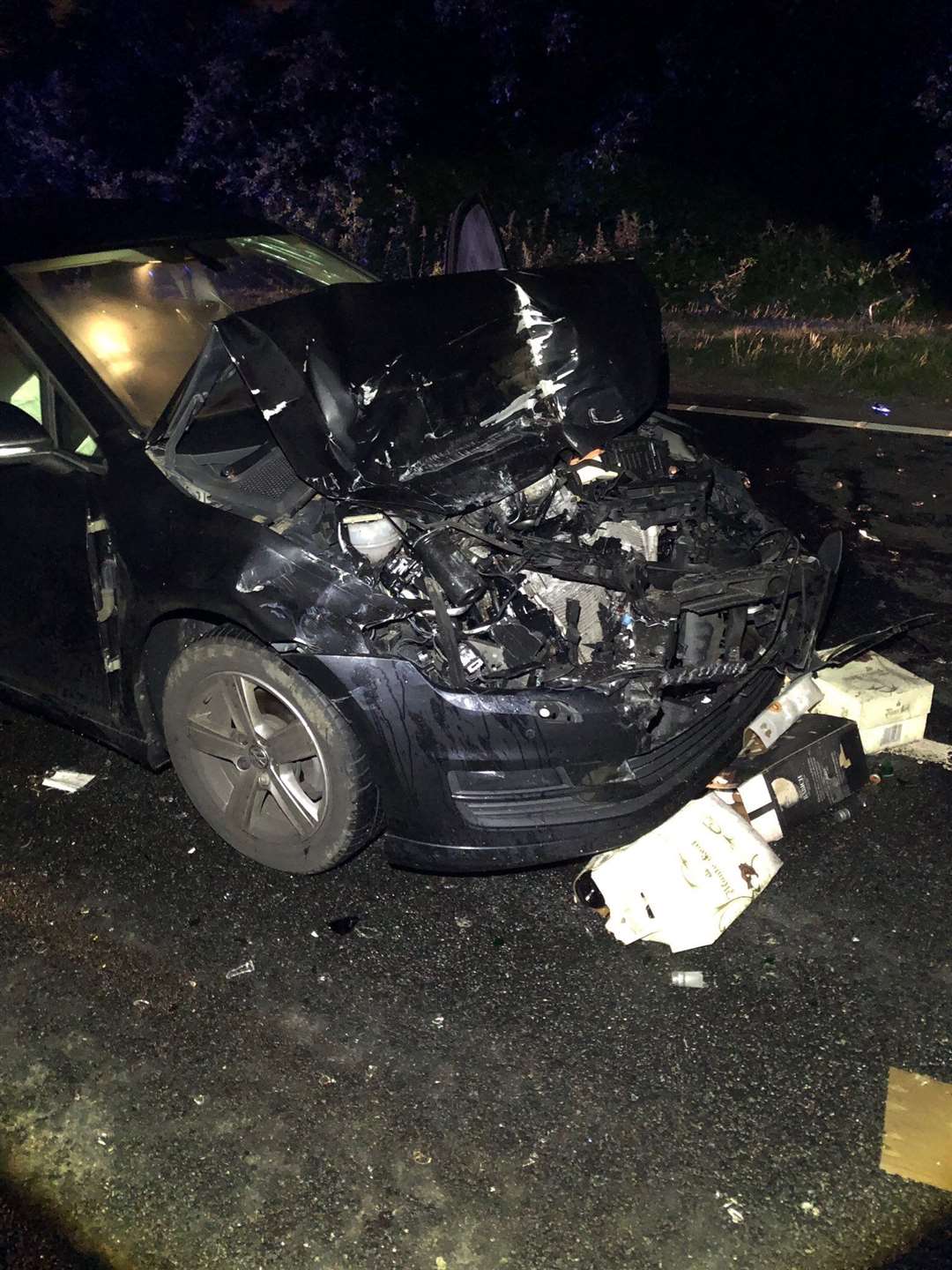 A249 crash Pic: Kent Specials on Twitter (12806099)