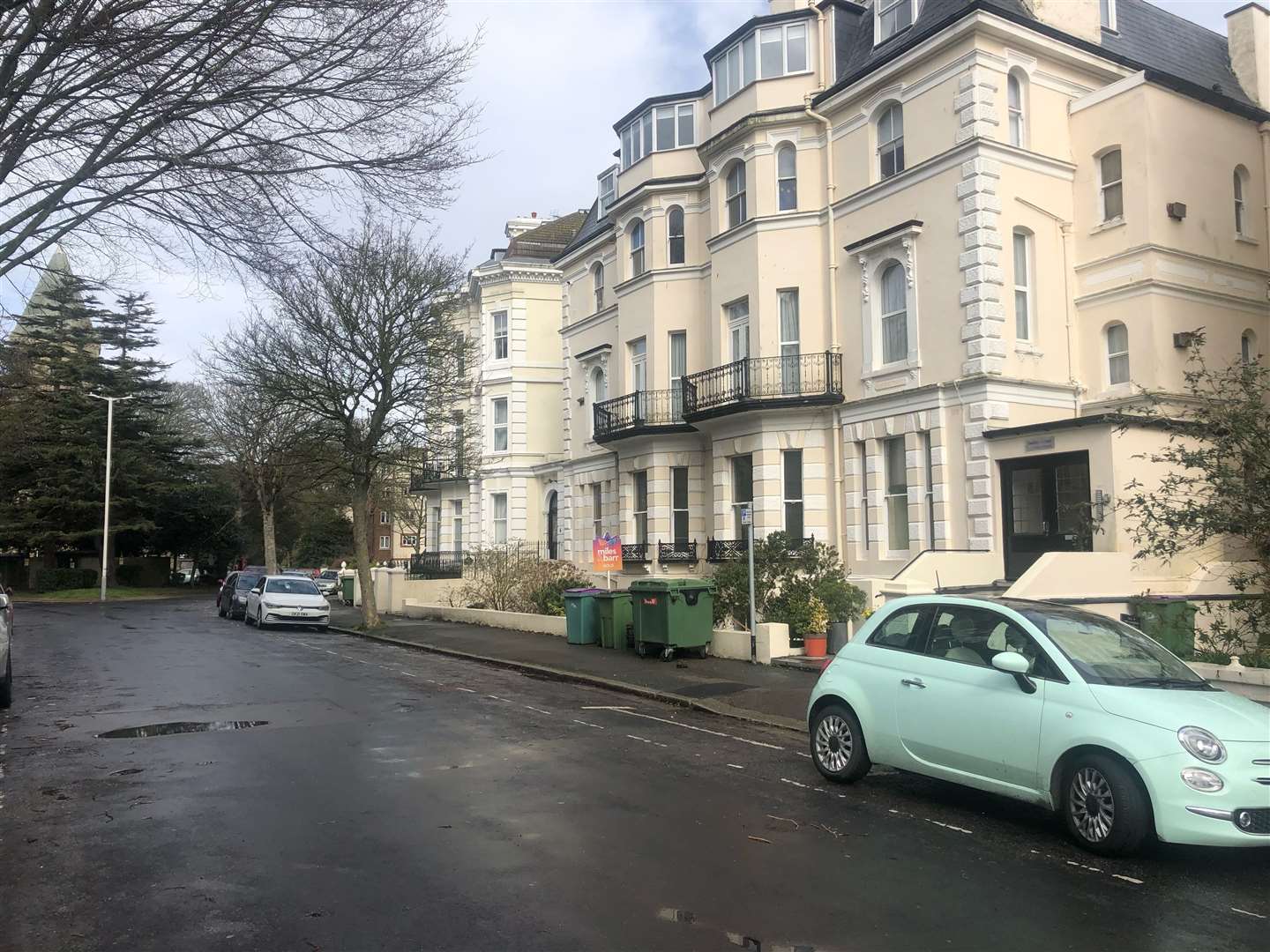 Trinity Crescent in Folkestone has four Airbnbs