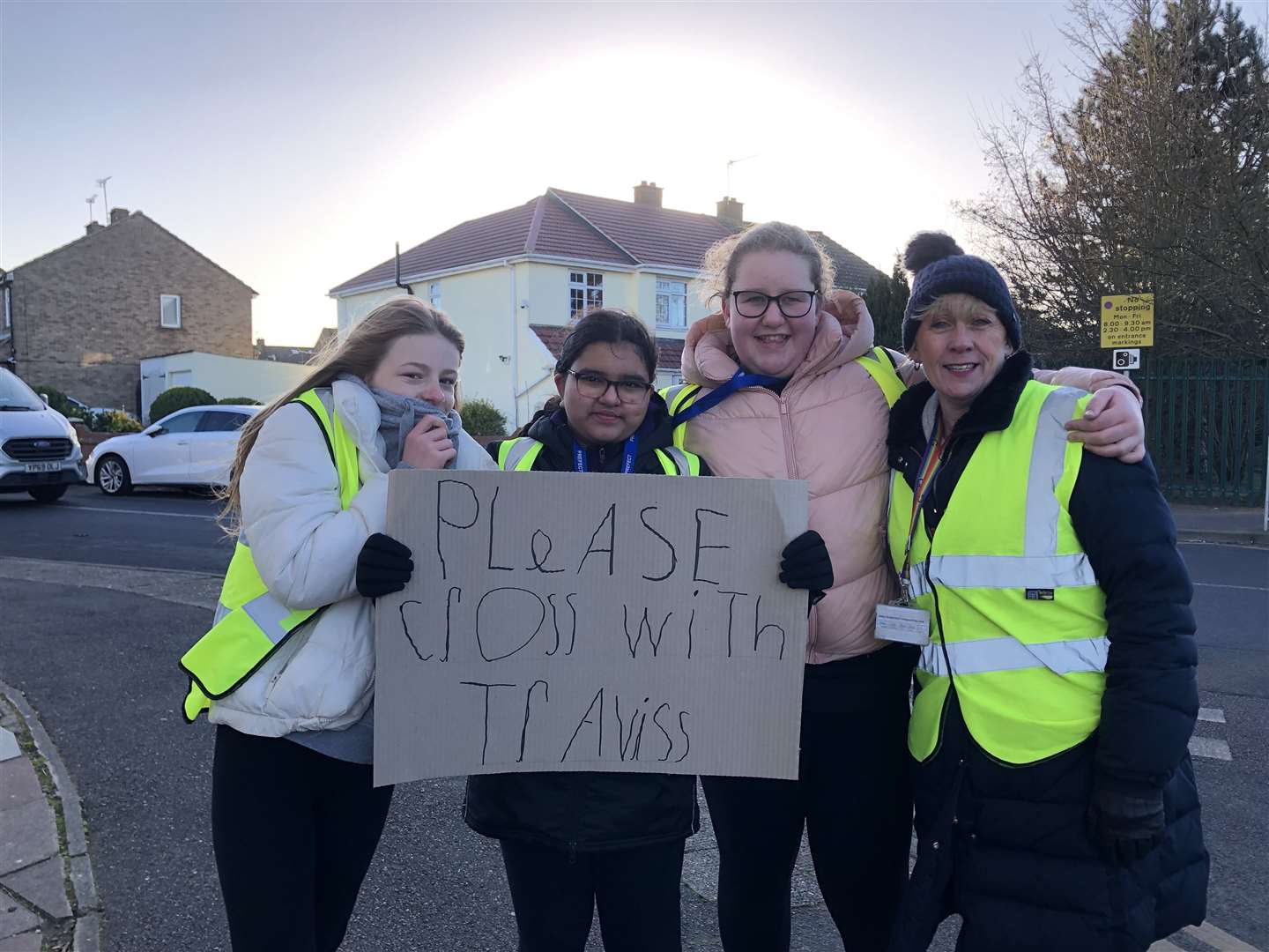 Pupils and teachers protest over dangerous driving and parking outside ...