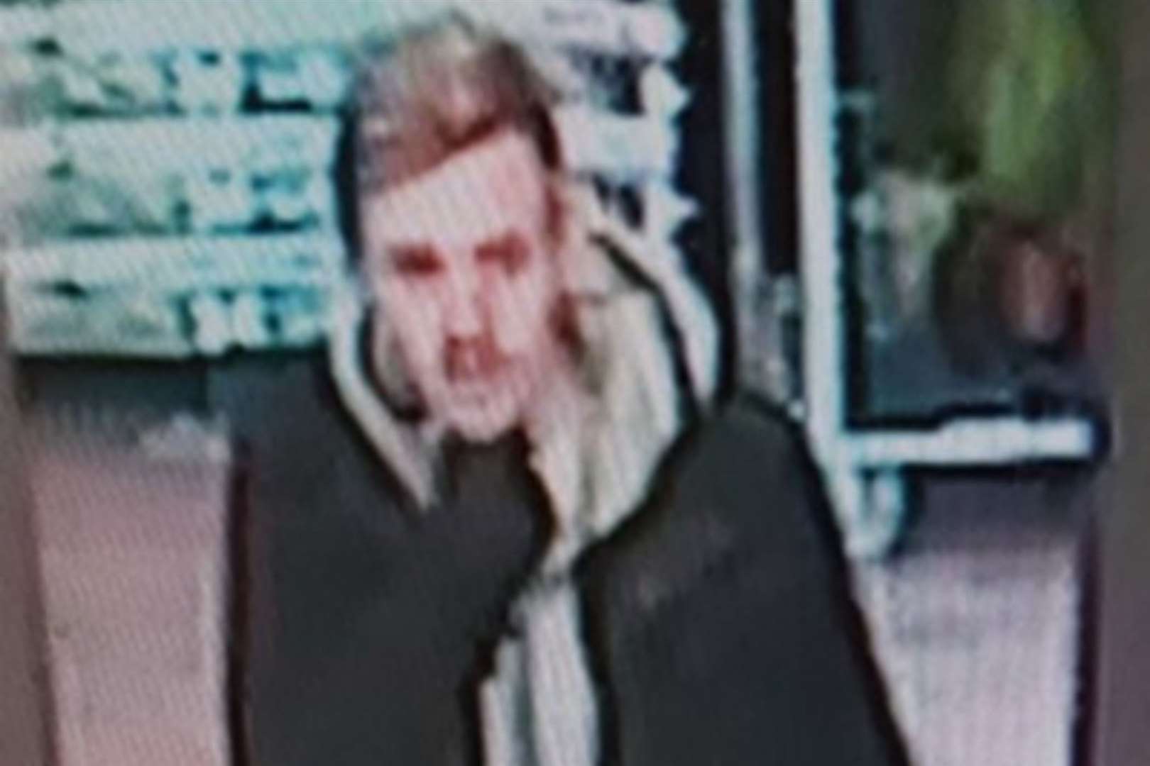 A CCTV image has been released as officers investigate seven shoplifting offences in Ashford. Picture: Kent Police