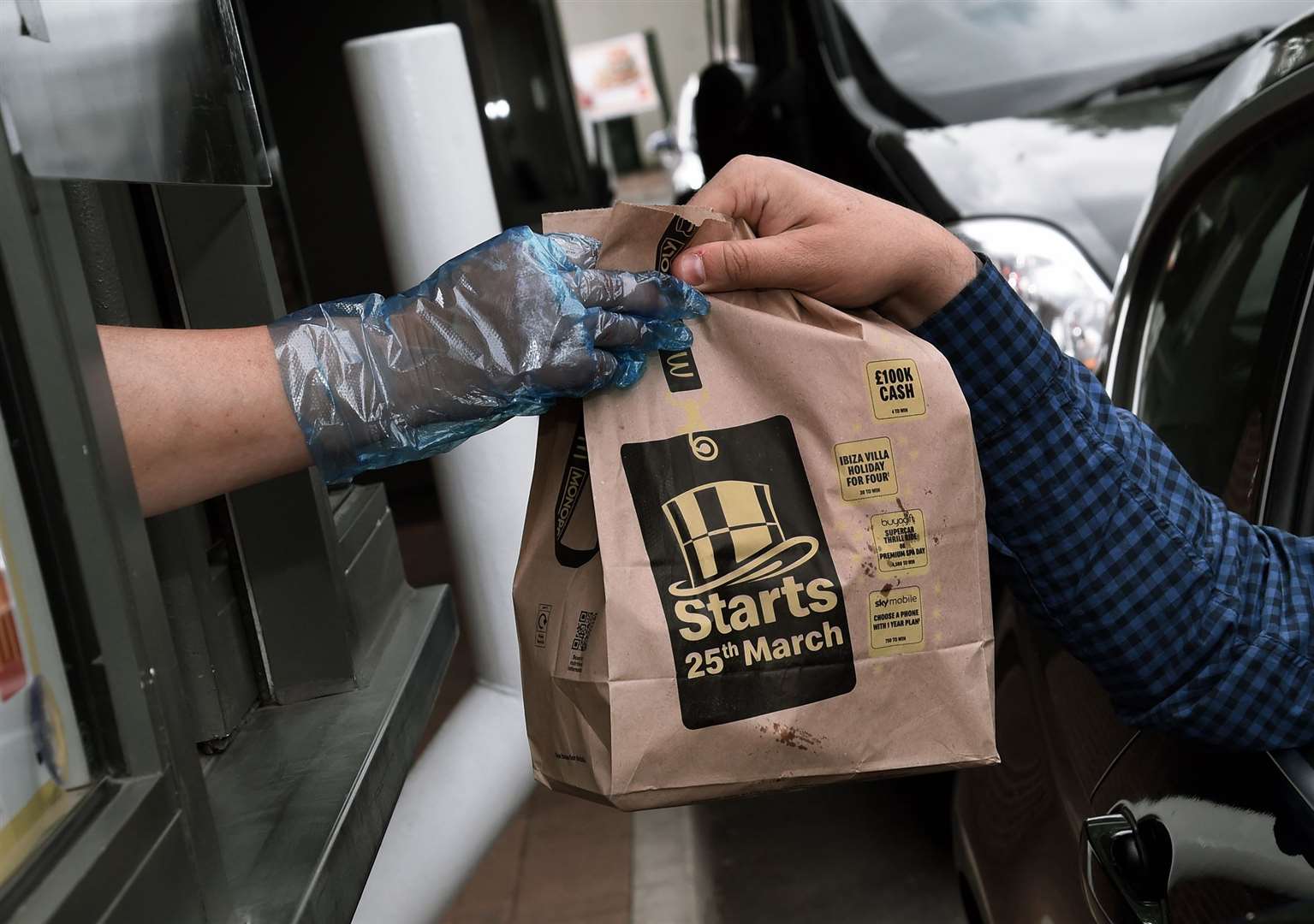 A month ago McDonald's made the voluntary decision to temporarily close walk-in takeaway, only offering drive-thru and delivery