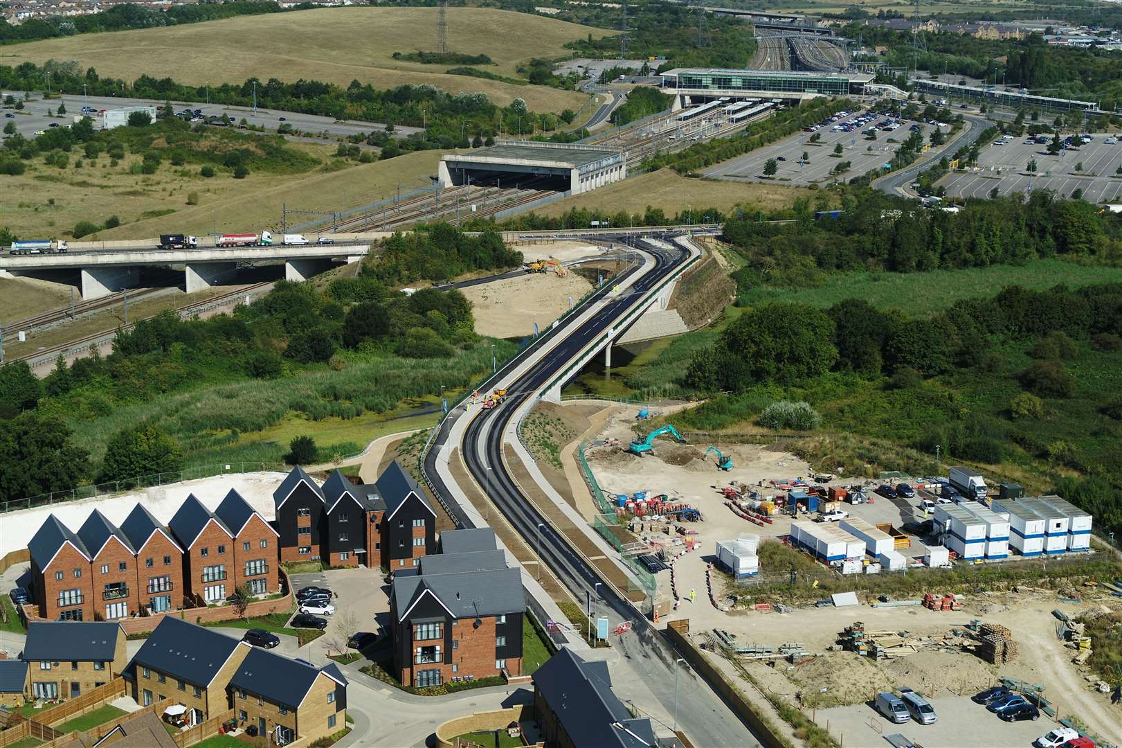 The new Ebbsfleet Garden City Bridge opening has lead to more routes for Arriva