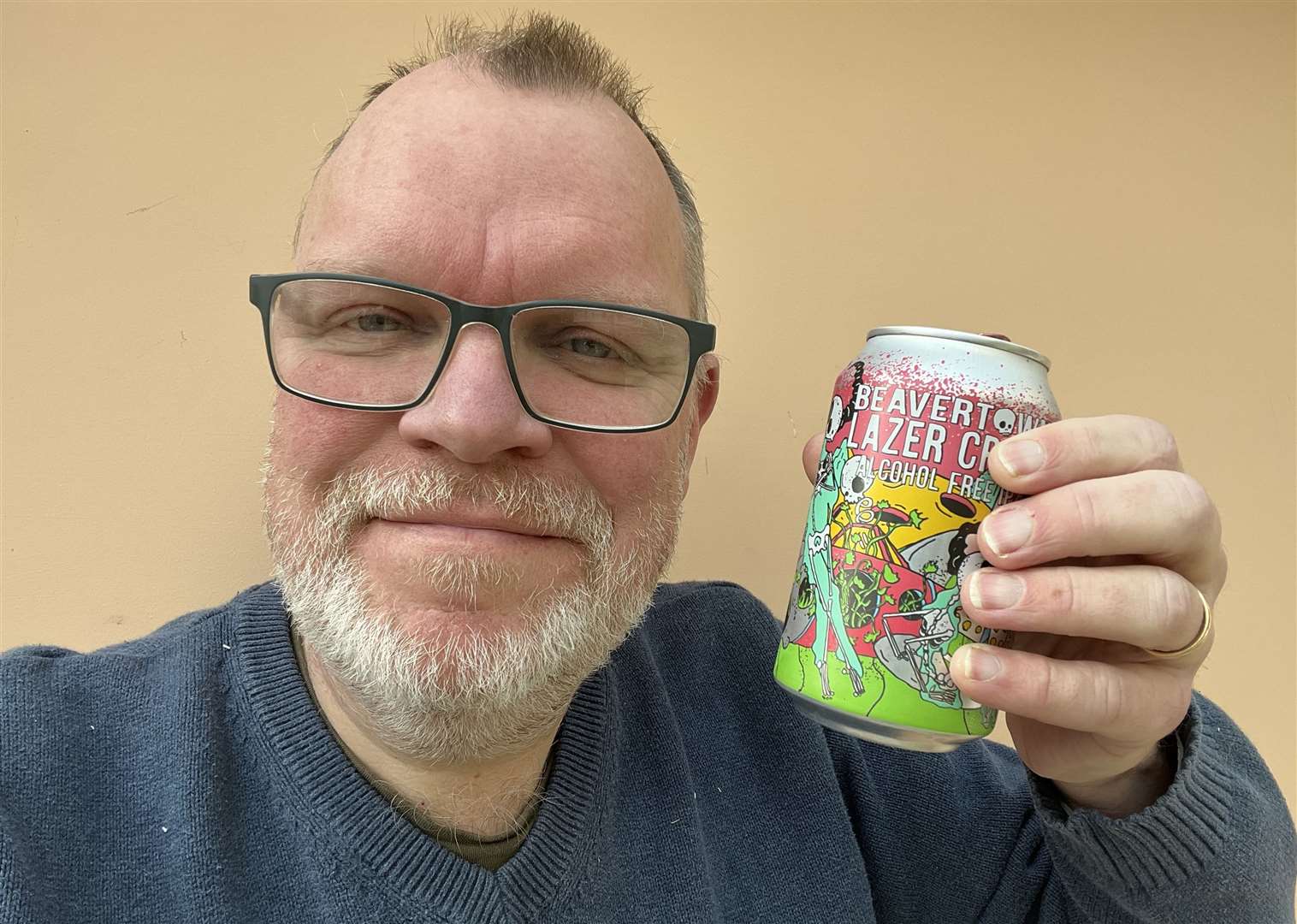 And the winner is...our reporter with Beavertown's Lazer Crush