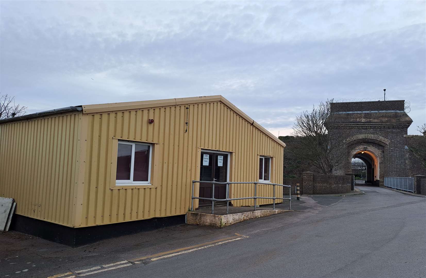 The building where the new Citadel Welcome Centre Cafe in Dover is set to go