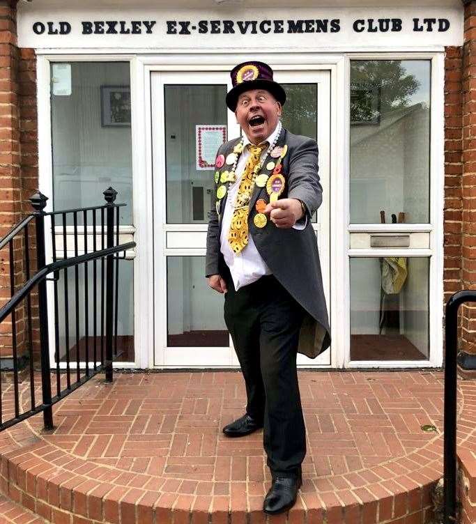 Mad Mike Young from Sheppey is standing in the Old Bexley and Sidcup by-election for the Monster Raving Loony Party