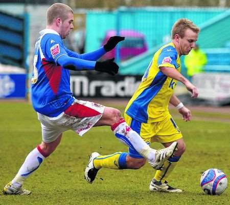 Danny Jackman captained Gillingham at Carlisle, in Barry Fuller's absence, but could not lead tem to an elusive away win