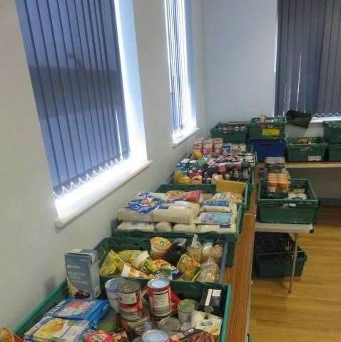 Some of the items being offered by The Salvation Army in Chatham. Picture: Ian Payne