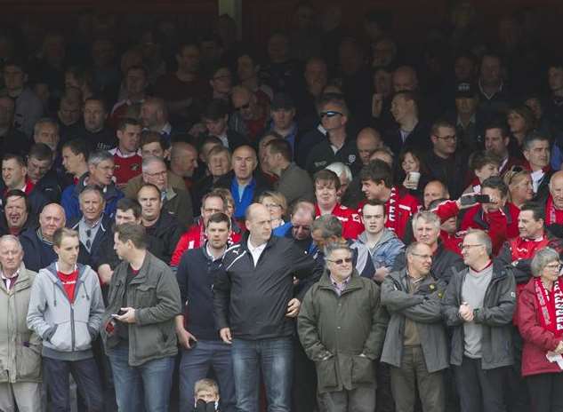 A bumper crowd is expected at Stonebridge Road on Saturday Picture: Andy Payton