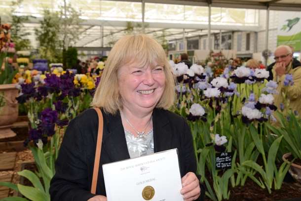 Sue Marshall at RHS Chelsea Picture: Ian West