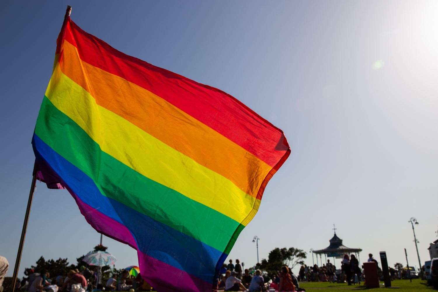 Gravesend is set to host its first physical Pride event next month. Photo: Alex Davies