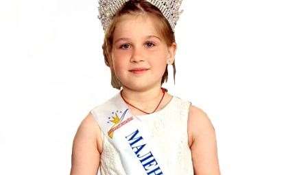 Khrystyna Klots, with the sash of her carnival title from her home country. Picture: Deal Community Carnival Association