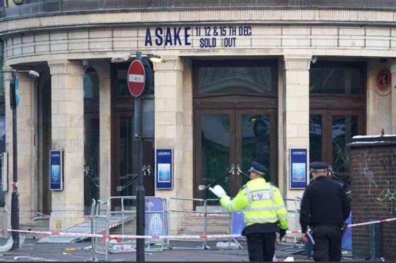 02 Academy Brixton after the incident on December 15