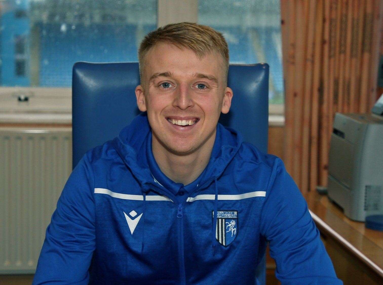 George Lapslie has yet to start for the Gills since his move from Mansfield Picture: @TheGillsFC