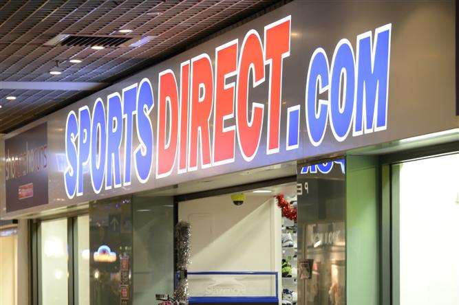 Sports Direct has set up shop at Neats Court