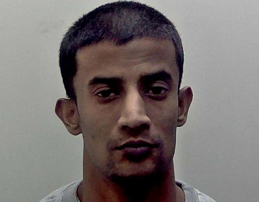 Alex Arulselvan has been jailed for six-and-a-half years for causing or allowing serious physical harm to his child. Pic: Kent Police