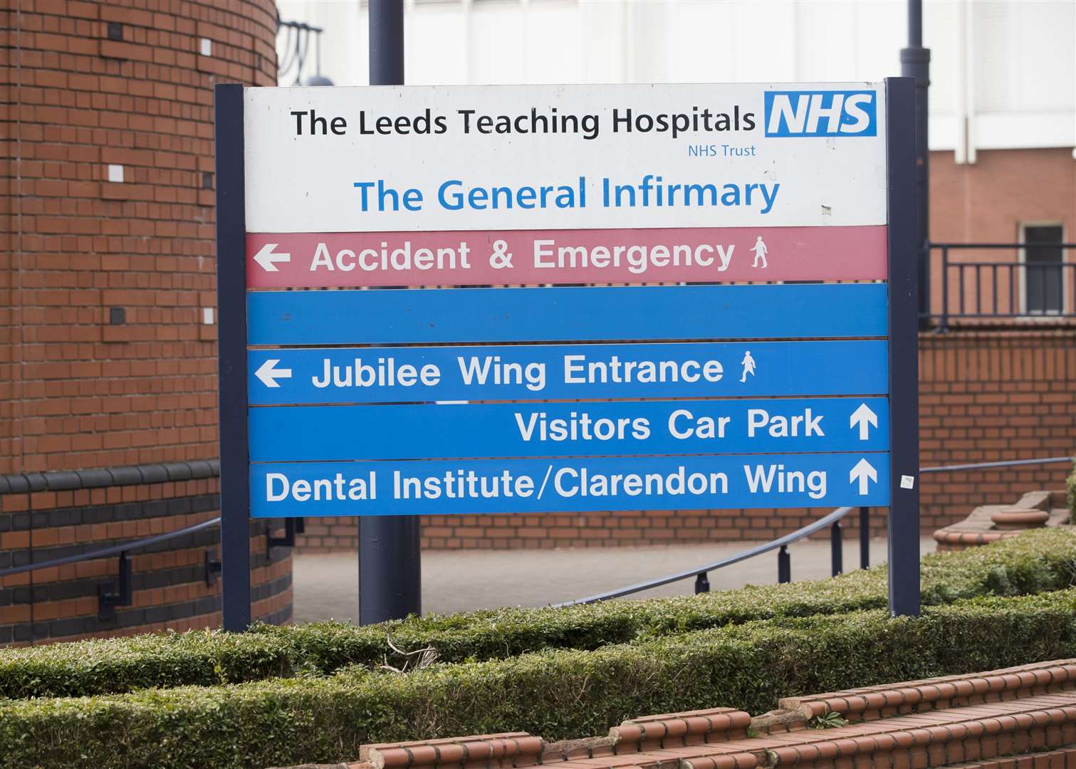 Some operations have been cancelled at Leeds General Infirmary due to a surge in Covid patients (Danny Lawson/PA)
