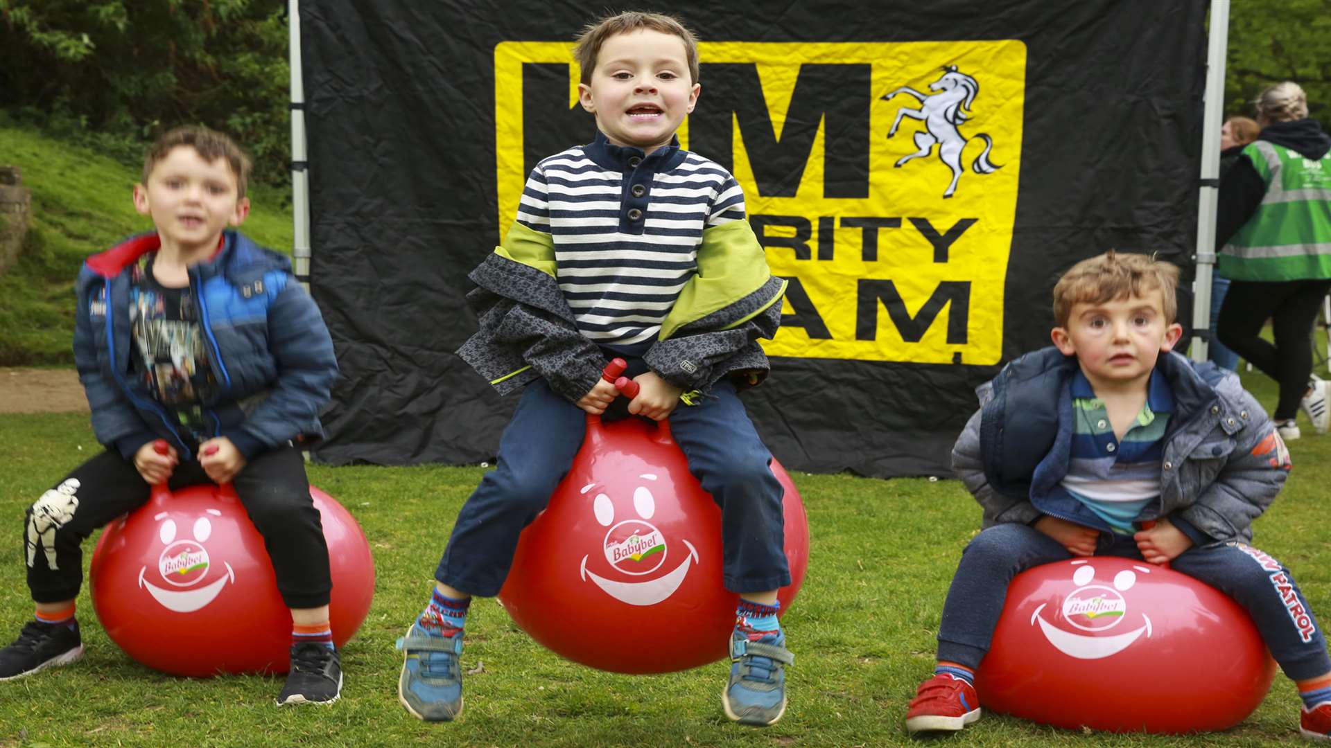 Space hopper racing is among the fun activities on offer at free mini-festival Buster's Big Bash.
