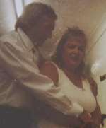 Doug Young and his widow, Maureen, on their wedding day